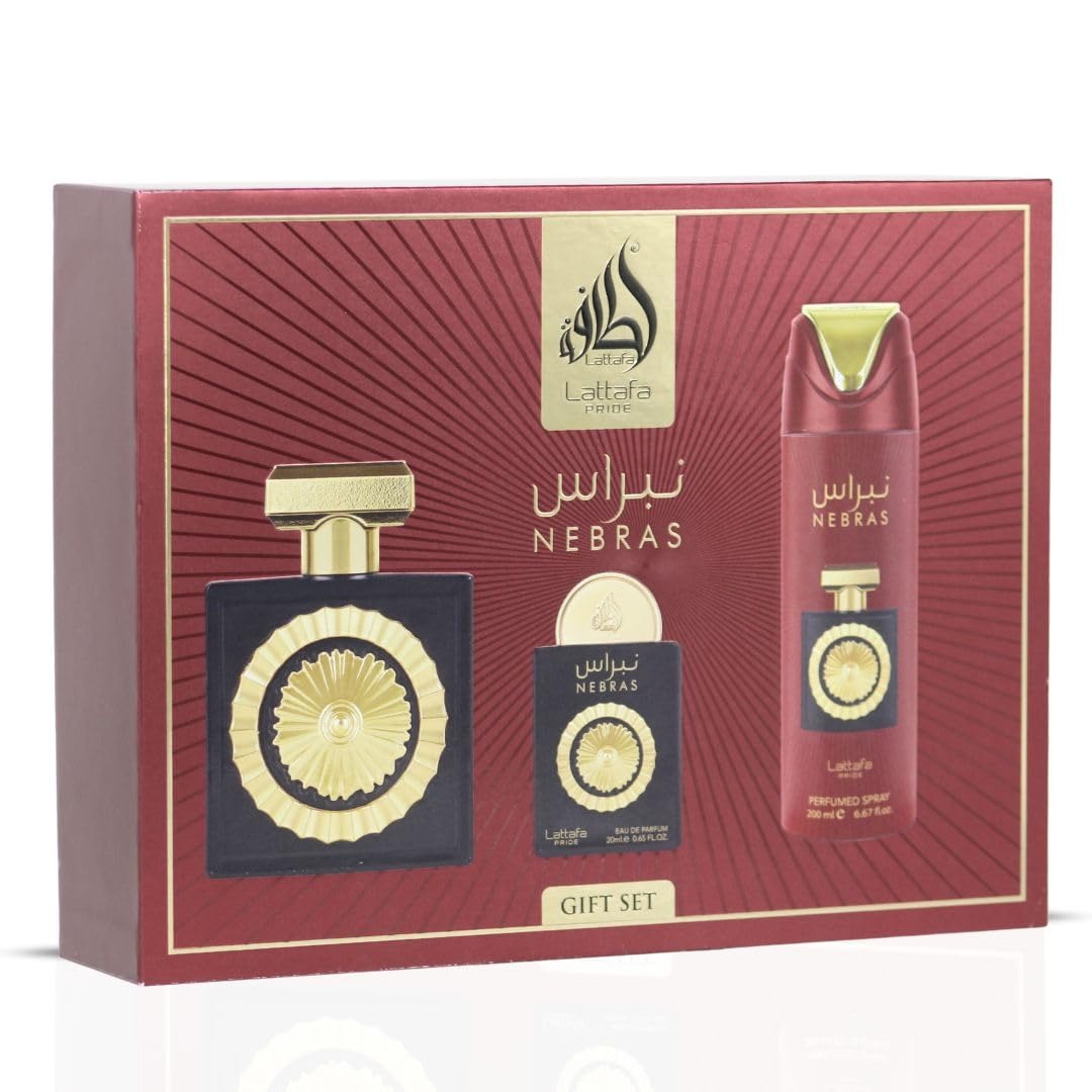 6290362346586-Lattafa-Nebras-100ml-Gift-set Lattafa Nebras 100ml Gift set - Image 1