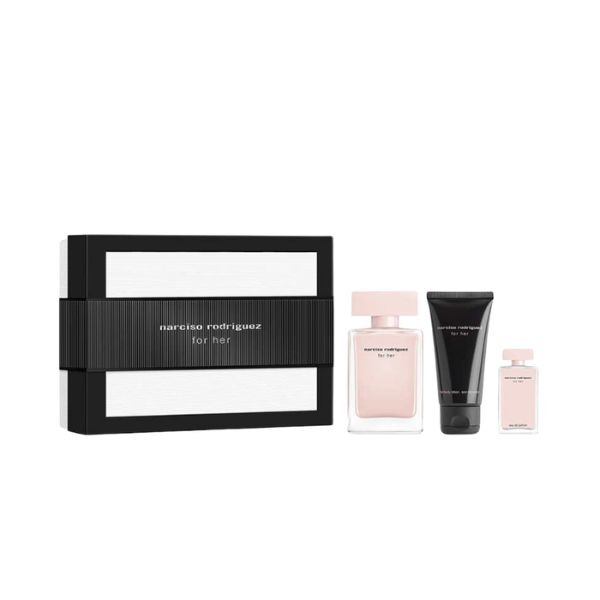 Narciso Rodriguez 50ml Edp + 50ml Body Lotion + 7,5ml Mini parfum