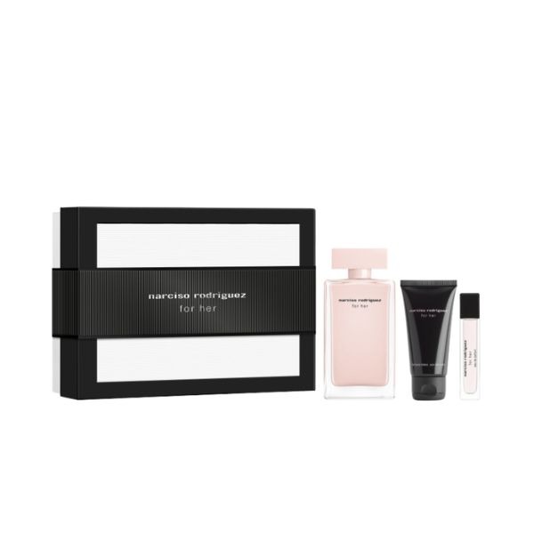 Narciso Rodriguez Her 100ml Edp + 50ml Body Lotion + 10ml mini W