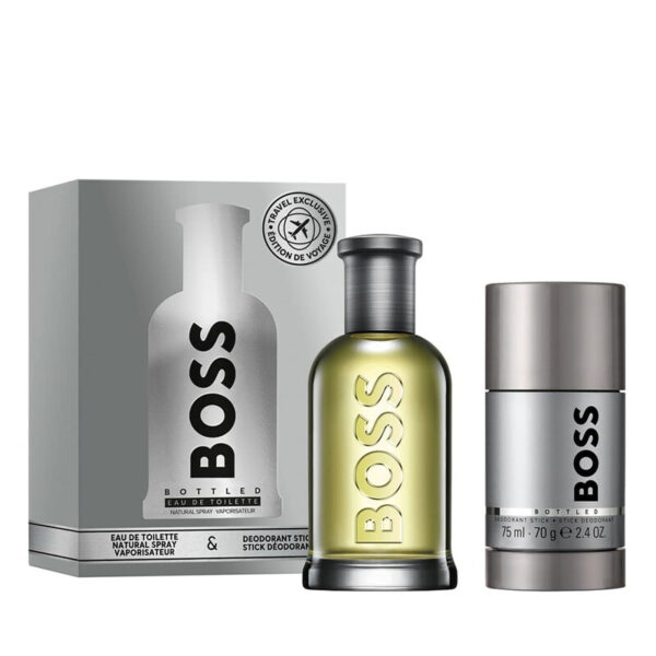 Hugo Boss Bottled 100ml EDT + 75ml Deo Stick Man