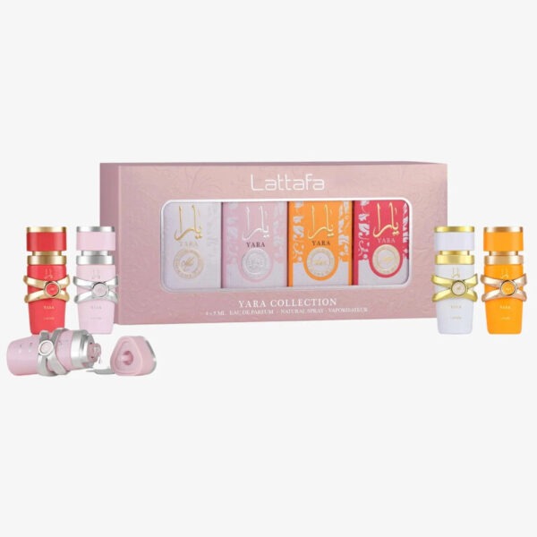 Lattafa Collection 4 x 5ml ( Yara, Yara Candy, Yara Tous, Yara Moi )