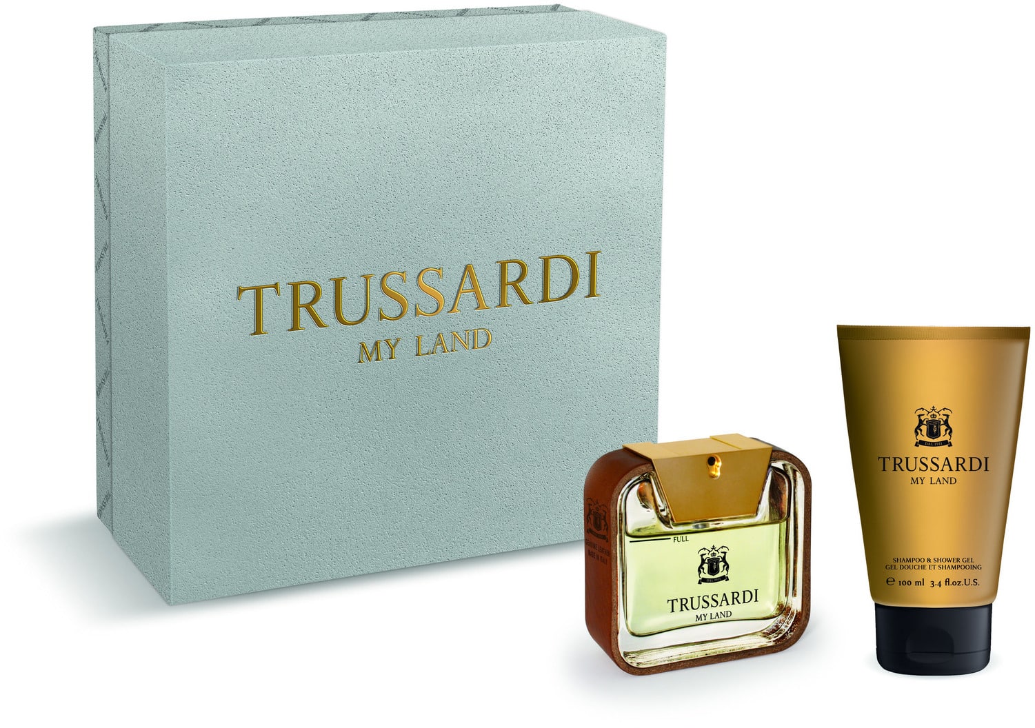 Trussardi My Land 50ml Edp + 100ml Bldy Lotion Trussardi My Land 50ml Edp + 100ml Bldy Lotion